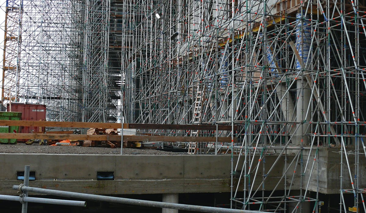 types of suspended scaffolding