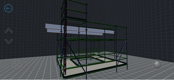 scaffold designer 3D model