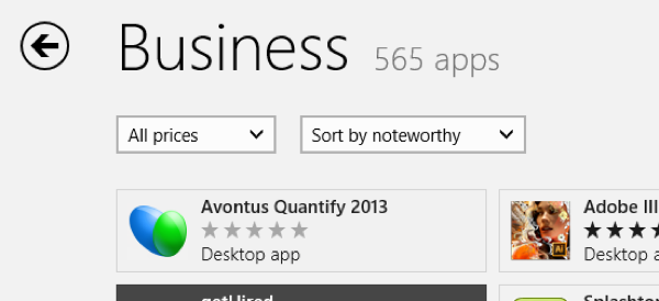 Quantify is Now in the Windows Store